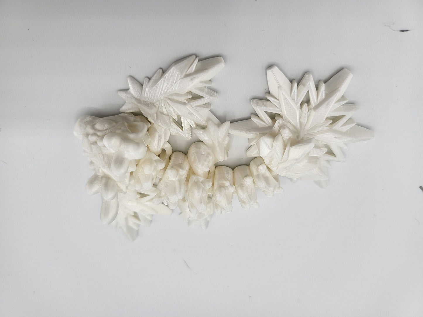 Winter Snowflake Tiny Wyvern 3D Print