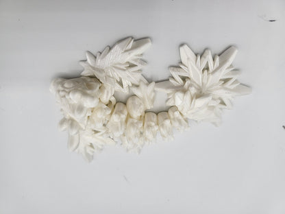 Winter Snowflake Tiny Wyvern 3D Print