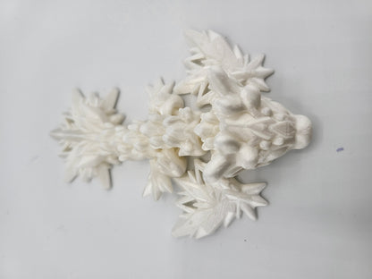 Winter Snowflake Tiny Wyvern 3D Print