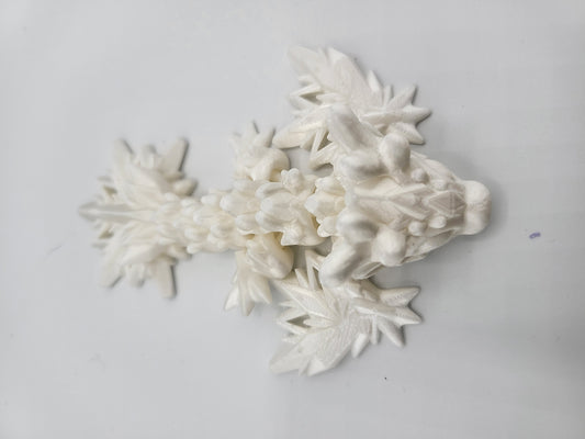 Winter Snowflake Tiny Wyvern 3D Print