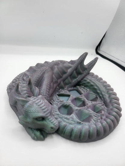 Wrapped Dragon Nest Dice Tray (or regular tray) | 3D Print