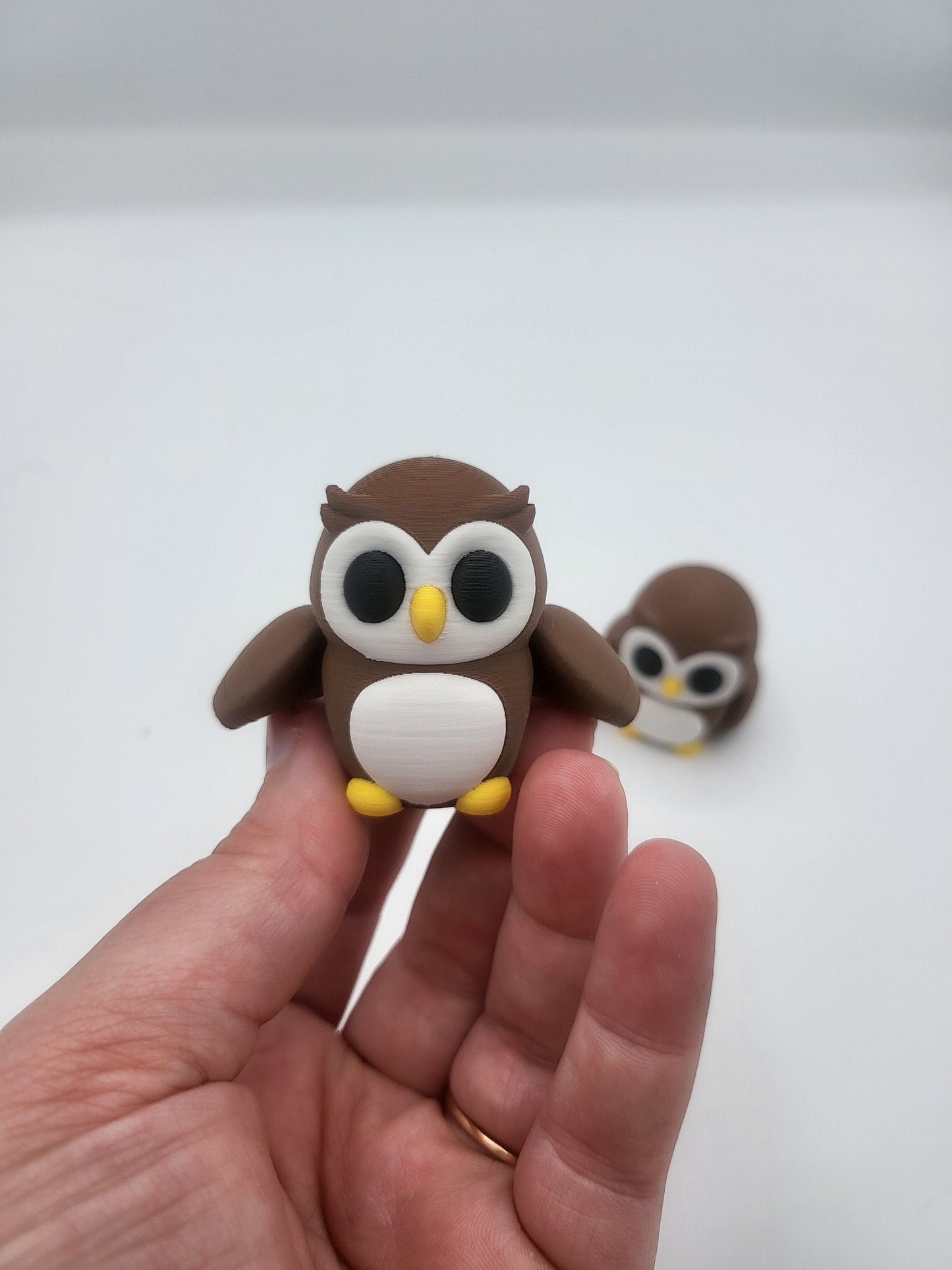 Tiny Owl Articulated 3D Print