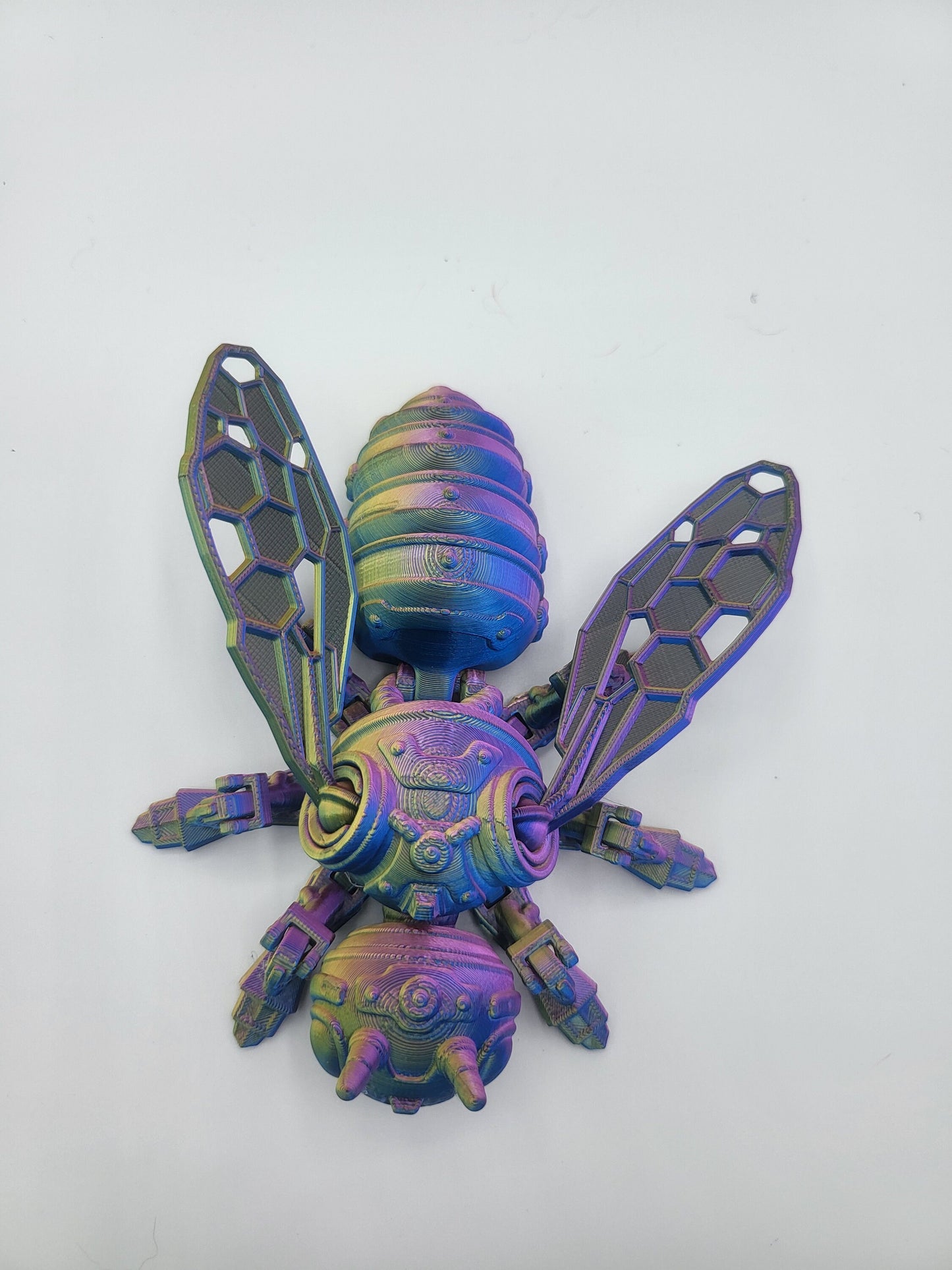 Cyber Bee Flexi Articulated 3D Print