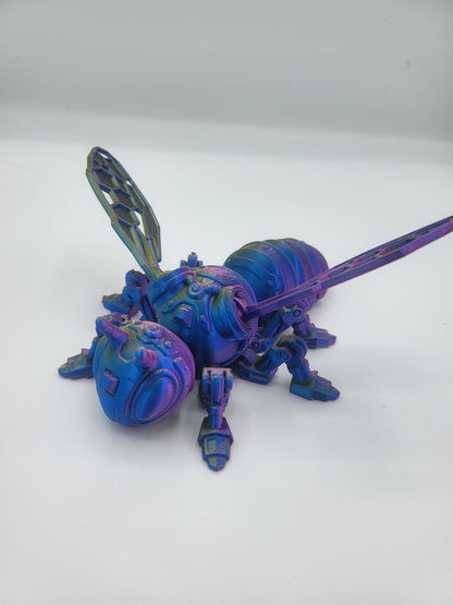 Cyber Bee Flexi Articulated 3D Print