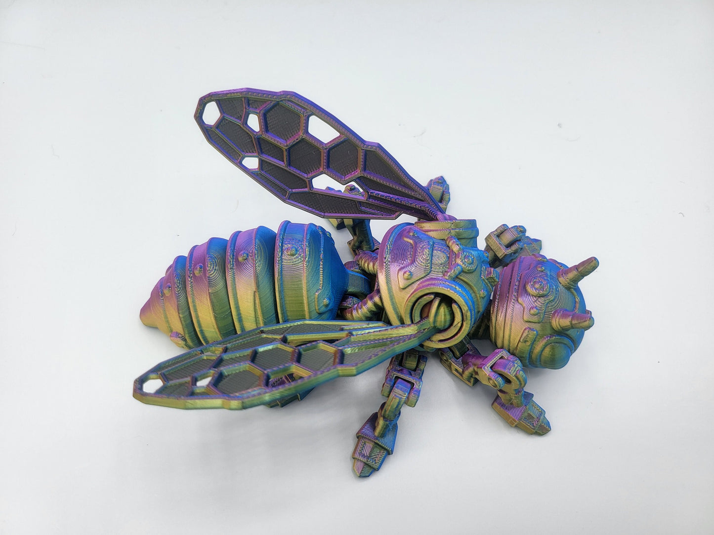 Cyber Bee Flexi Articulated 3D Print