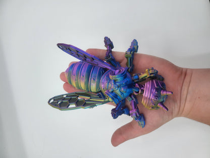 Cyber Bee Flexi Articulated 3D Print