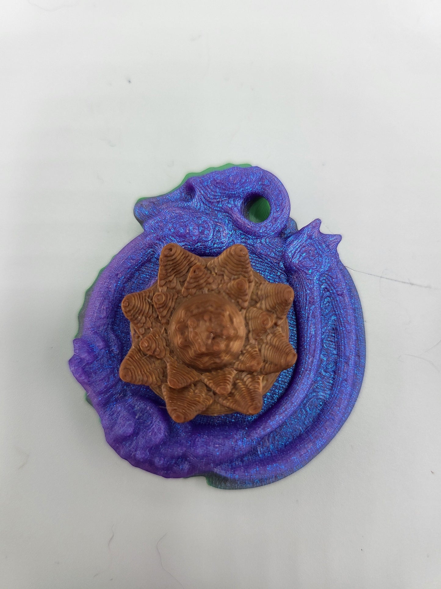 Keychain Fidget Spinners | Fox, Dragon, Dog, or Heart Paw | 3D Print