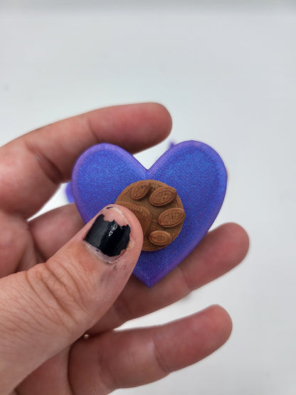 Keychain Fidget Spinners | Fox, Dragon, Dog, or Heart Paw | 3D Print