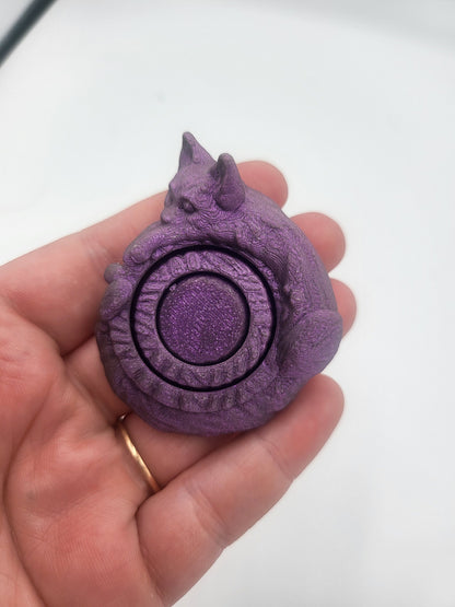 Cat Gyro Fidget Spinner on One Axis | 3D Print