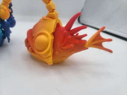 Angler Fish Articulated Flexi | 3D Print