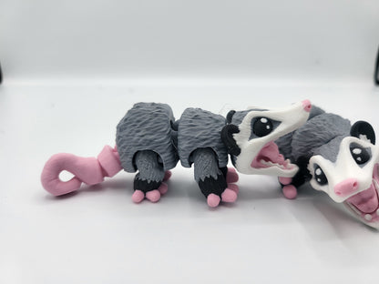 Mini Opossum Flexi Articulated 3D Print