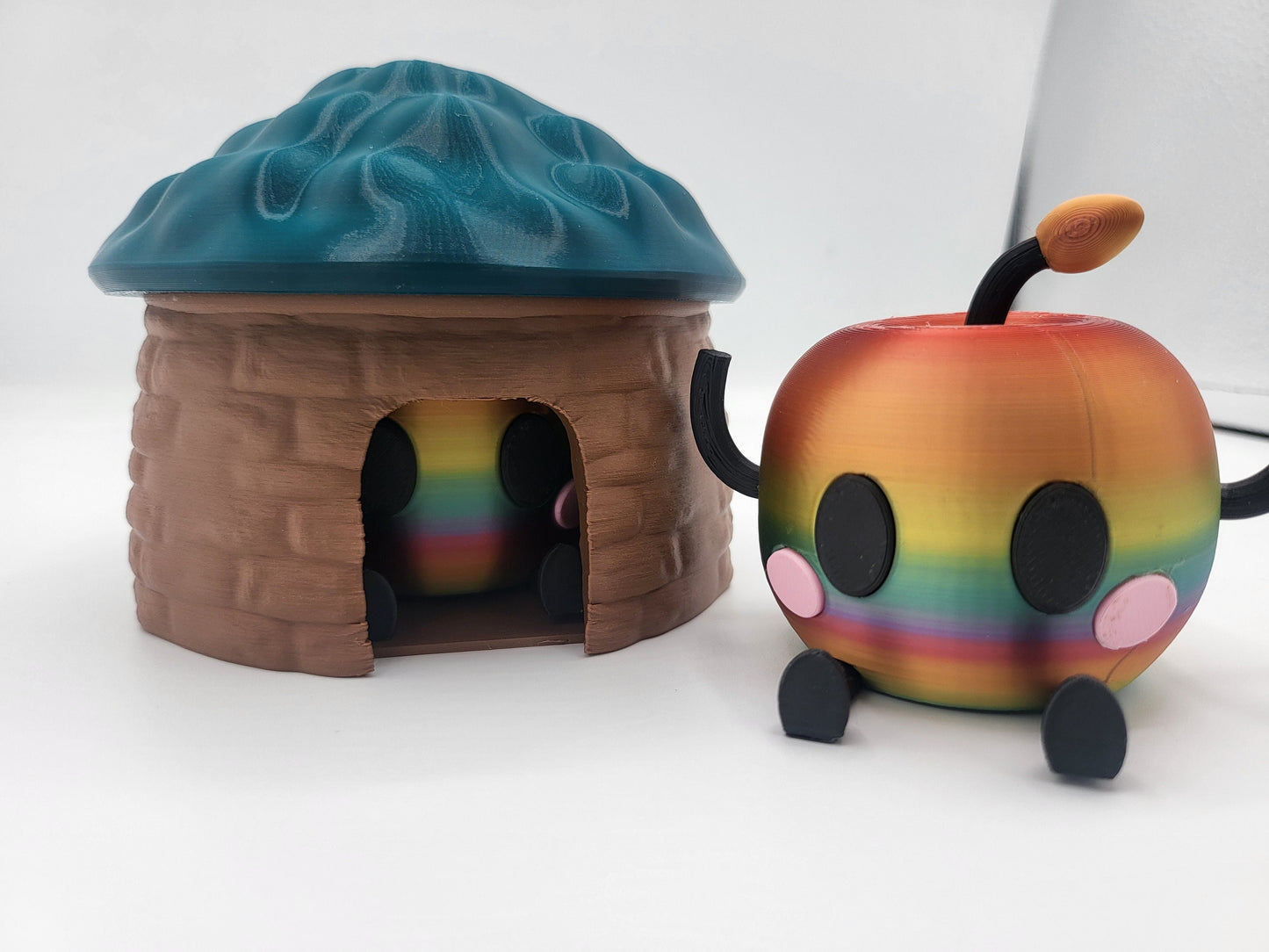 Junimo Inspired 3D Print with Matching Hut