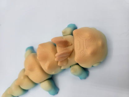 Articulated Cute Dramander Dragon-Salamander Fusion 3D Print