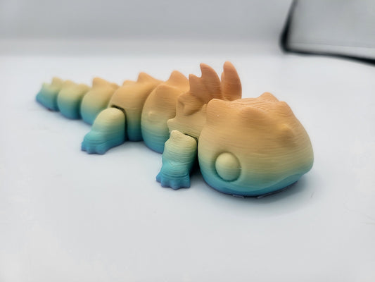 Articulated Cute Dramander Dragon-Salamander Fusion 3D Print