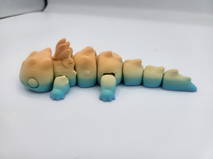 Articulated Cute Dramander Dragon-Salamander Fusion 3D Print