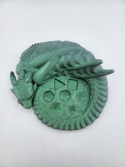Wrapped Dragon Nest Dice Tray (or regular tray) | 3D Print