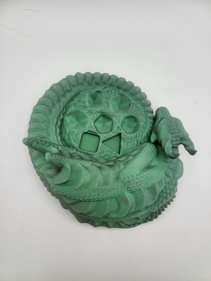 Wrapped Dragon Nest Dice Tray (or regular tray) | 3D Print