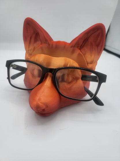 Fox Head Glasses Holder Fantasy Display | 3D Print