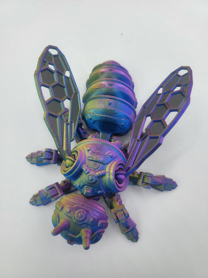 Cyber Bee Flexi Articulated 3D Print