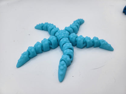 Small Starfish Articulated 3D Print - Two available styles