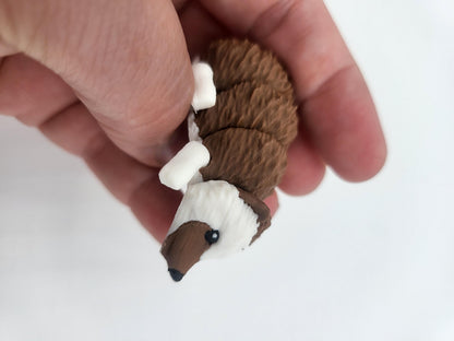 Tiny Hedgehog Articulated Flexi 3D Print