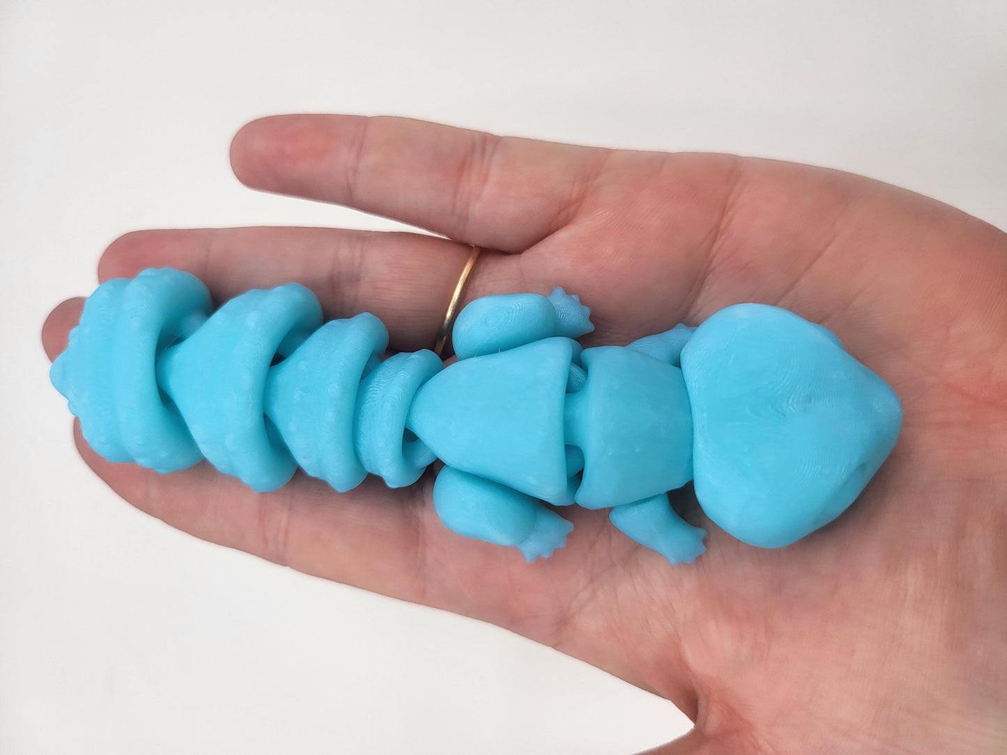 Small Cute Gecko Flexi Articulated 3D Print