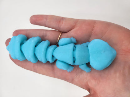 Small Cute Gecko Flexi Articulated 3D Print