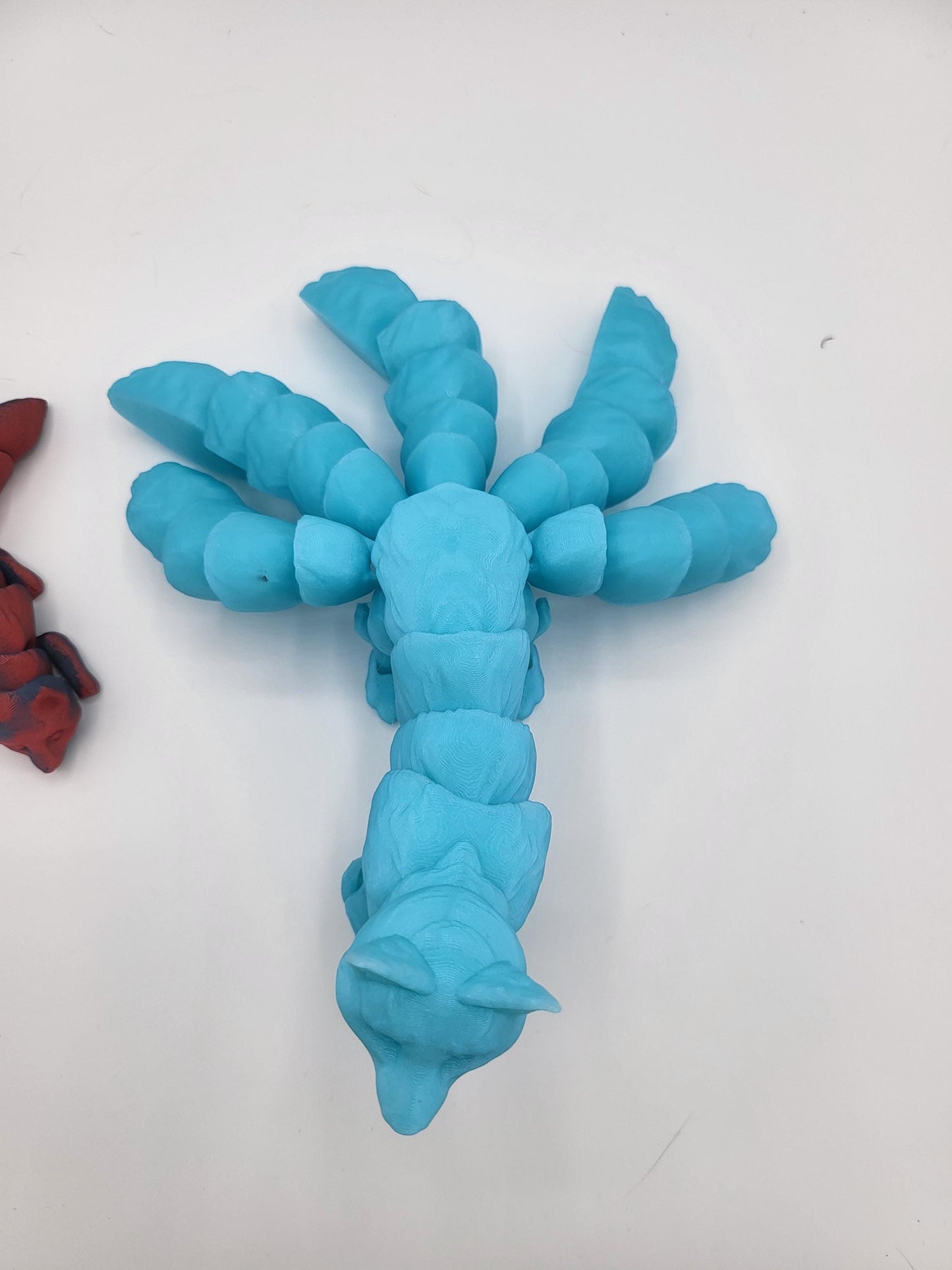 Kitsune Articulated Flexi Regular or Baby 3D Print | 3D Print