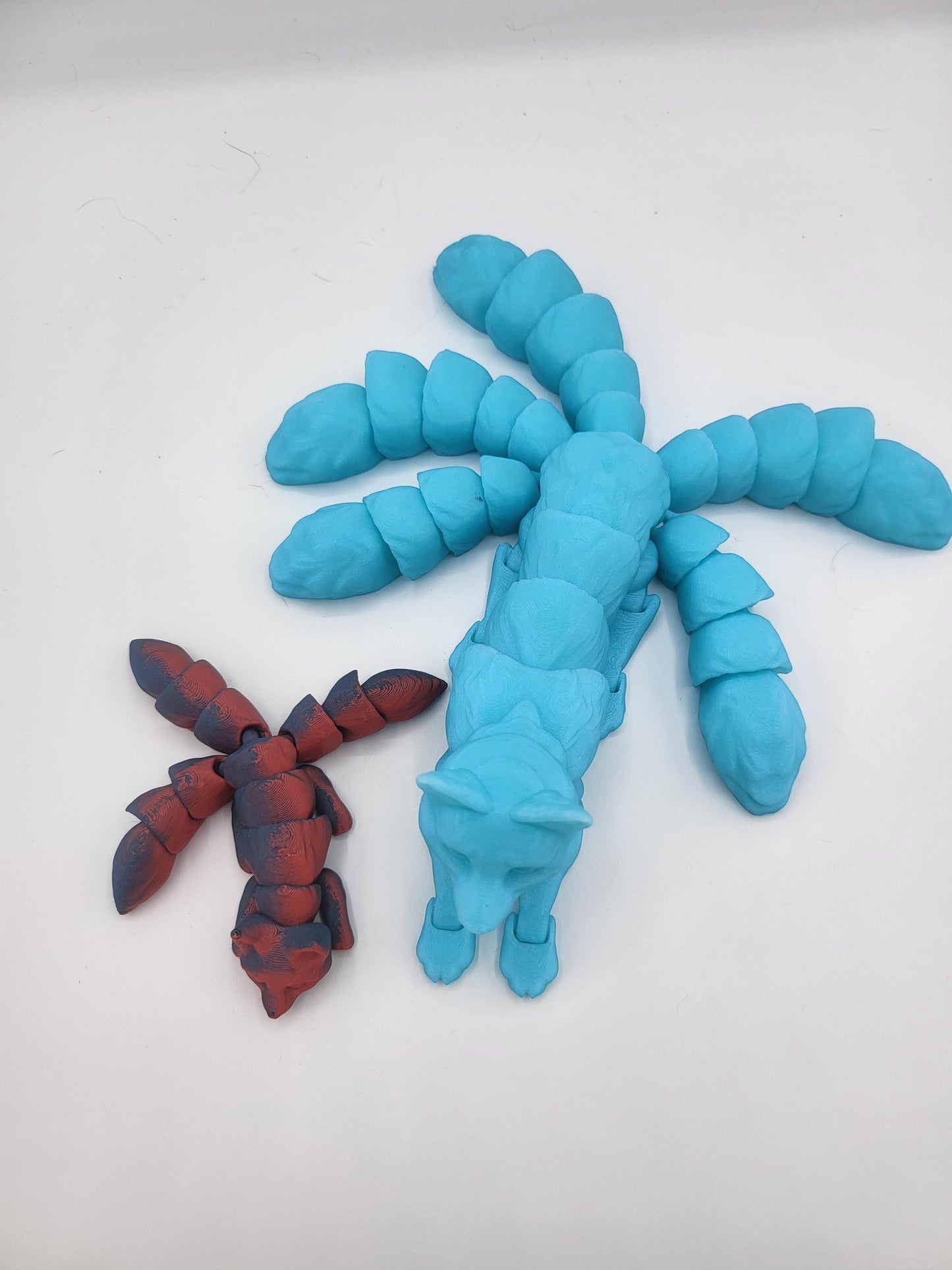 Kitsune Articulated Flexi Regular or Baby 3D Print | 3D Print