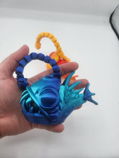 Angler Fish Articulated Flexi | 3D Print