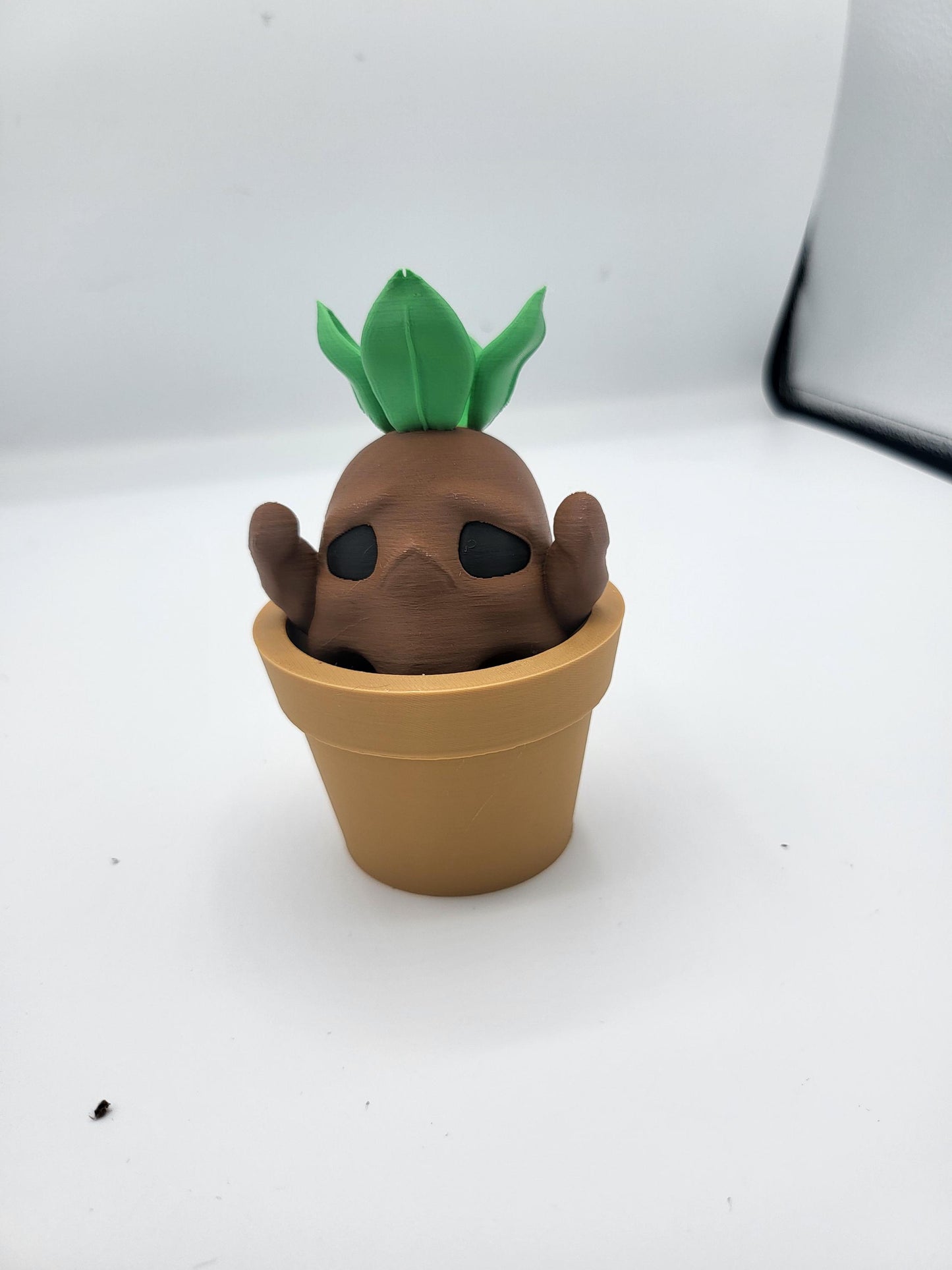 Potted Root Baby 3D Print Desk Decor
