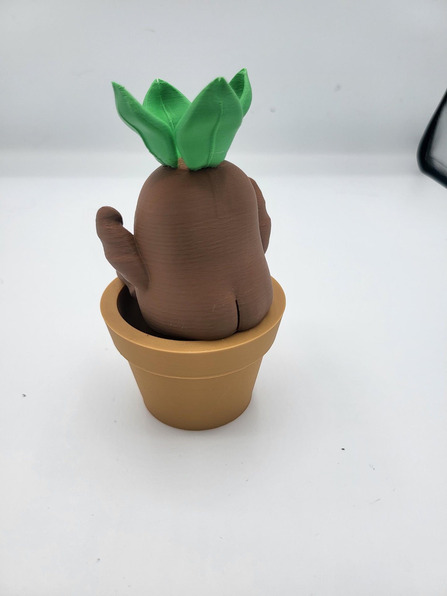 Potted Root Baby 3D Print Desk Decor