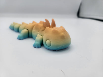 Articulated Cute Dramander Dragon-Salamander Fusion 3D Print