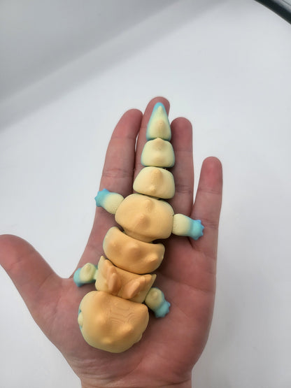 Articulated Cute Dramander Dragon-Salamander Fusion 3D Print