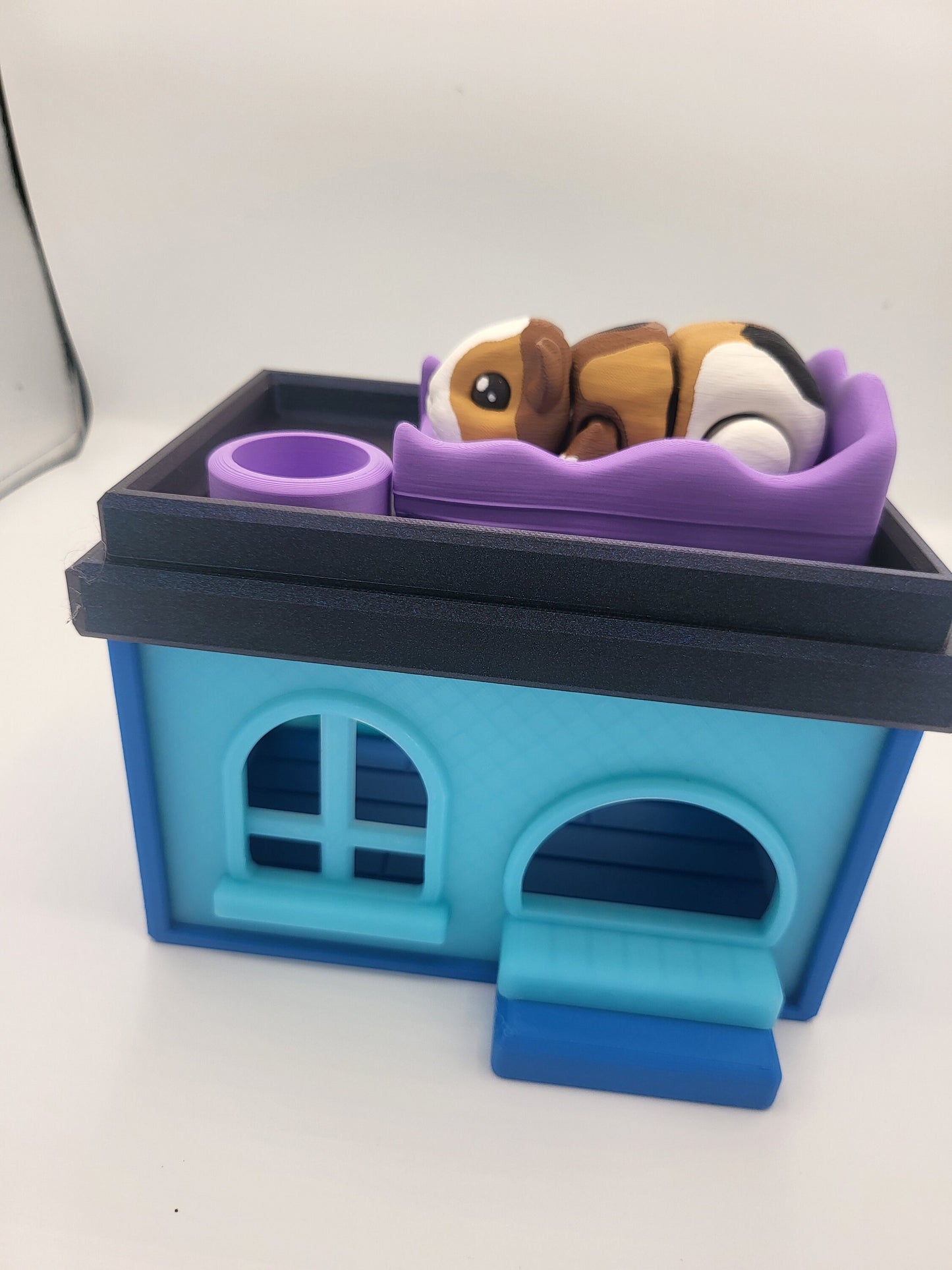 Flexi Guinea Pig with Optional House and Accessories 3D Print