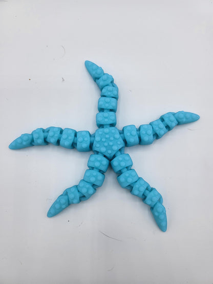 Small Starfish Articulated 3D Print - Two available styles