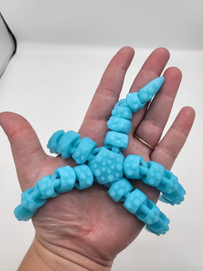 Small Starfish Articulated 3D Print - Two available styles