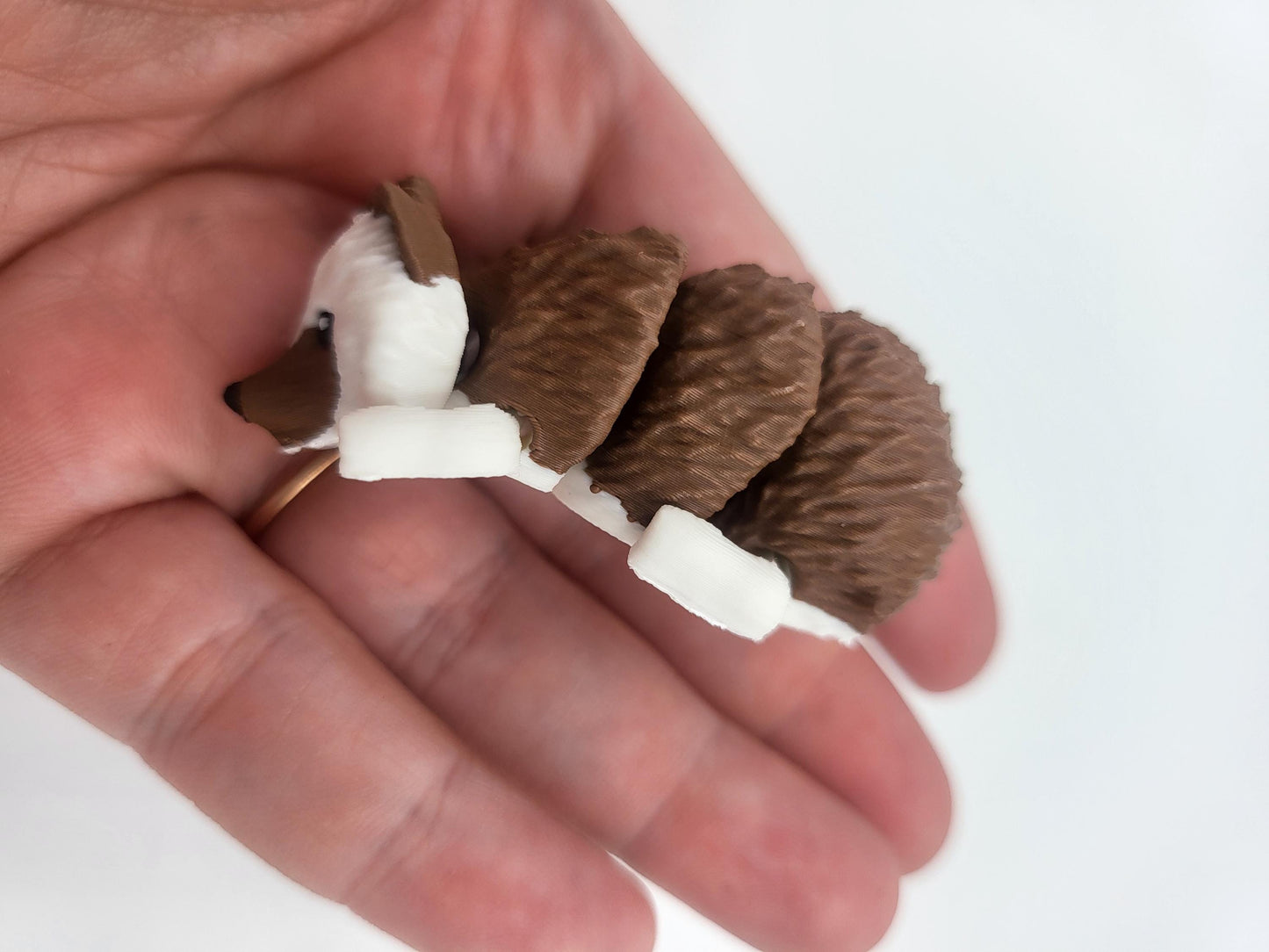 Tiny Hedgehog Articulated Flexi 3D Print