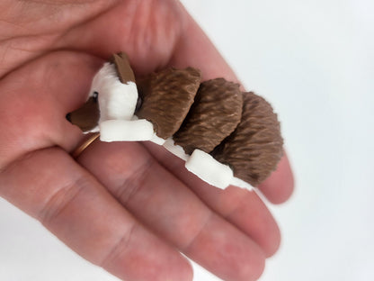 Tiny Hedgehog Articulated Flexi 3D Print