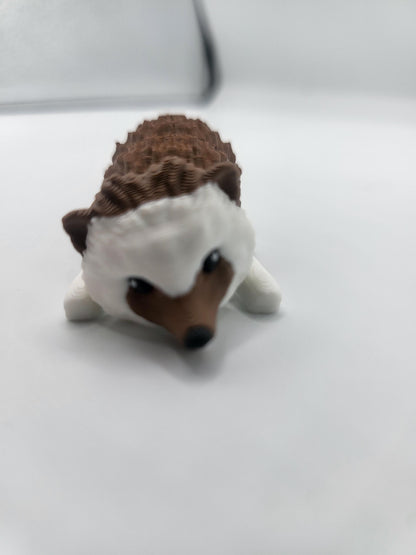 Tiny Hedgehog Articulated Flexi 3D Print