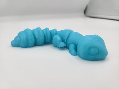 Small Cute Gecko Flexi Articulated 3D Print