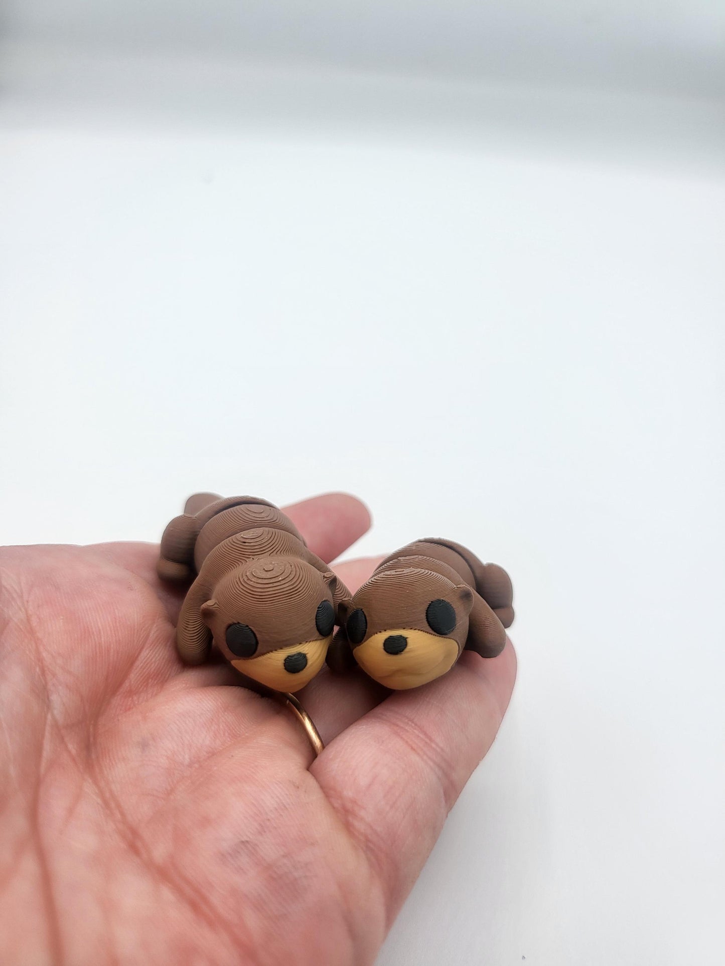 Baby Otter Articulated 3D Print