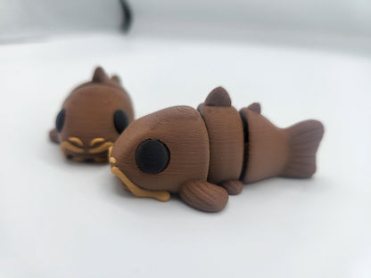 Baby Catfish Articulated 3D Print