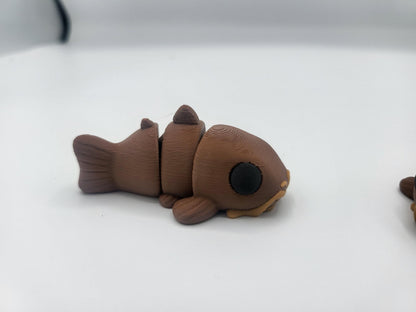 Baby Catfish Articulated 3D Print