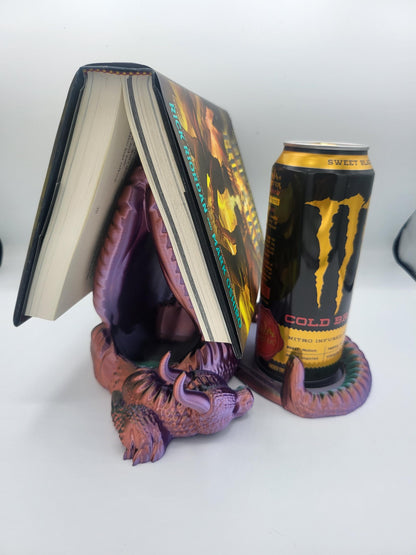 Dragon Book Stand and Beverage Holder | 3D Print