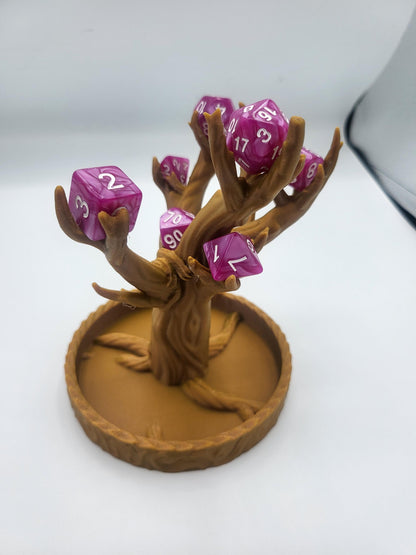 Dice Tree Dice Display Tabletop Gaming Accessory | 3D Print