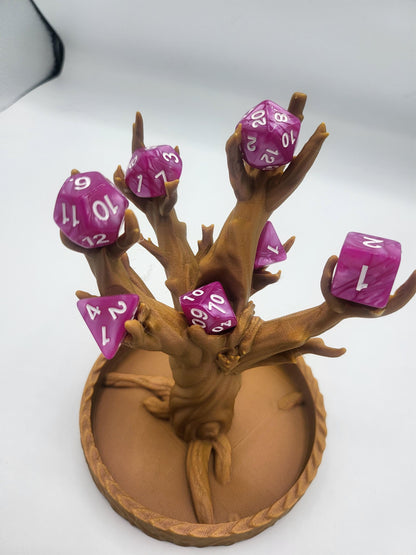 Dice Tree Dice Display Tabletop Gaming Accessory | 3D Print