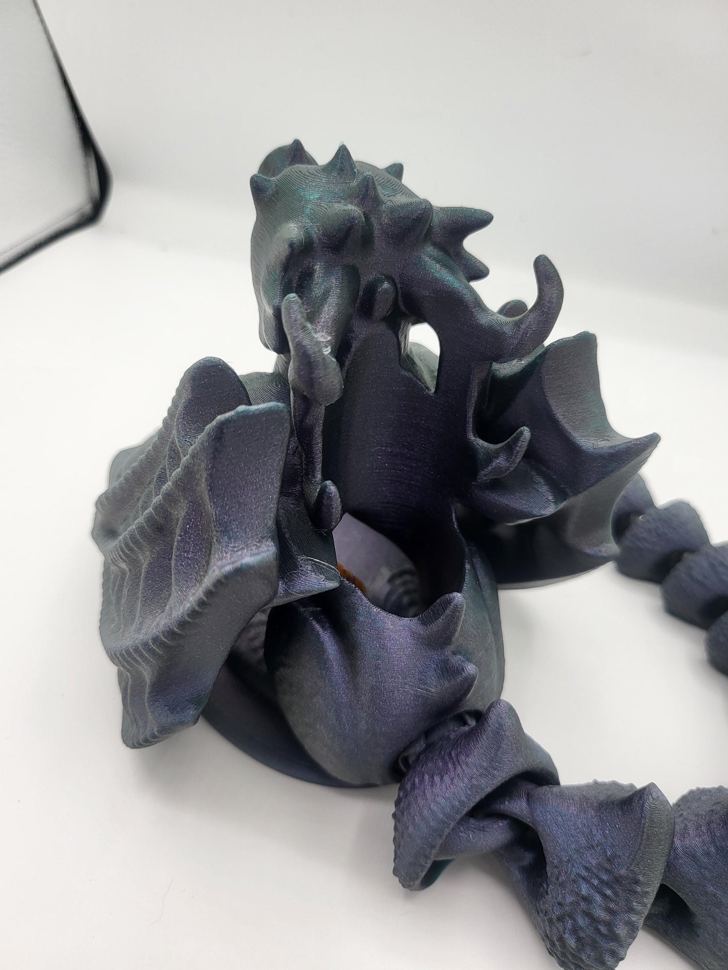 Wyvern Dice Tower with Flexi Tail | 3D Print