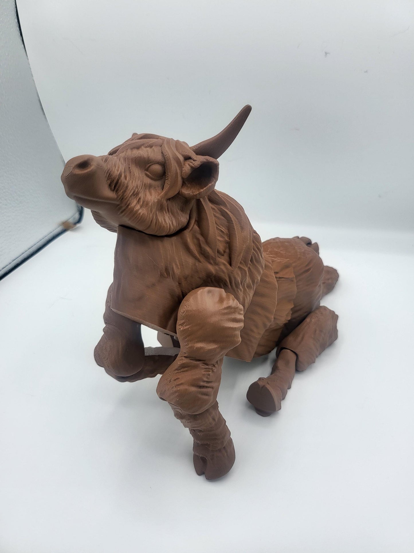 Highland Cow Articulated Flexi Regular or Baby (or adorable pair) | 3D Print