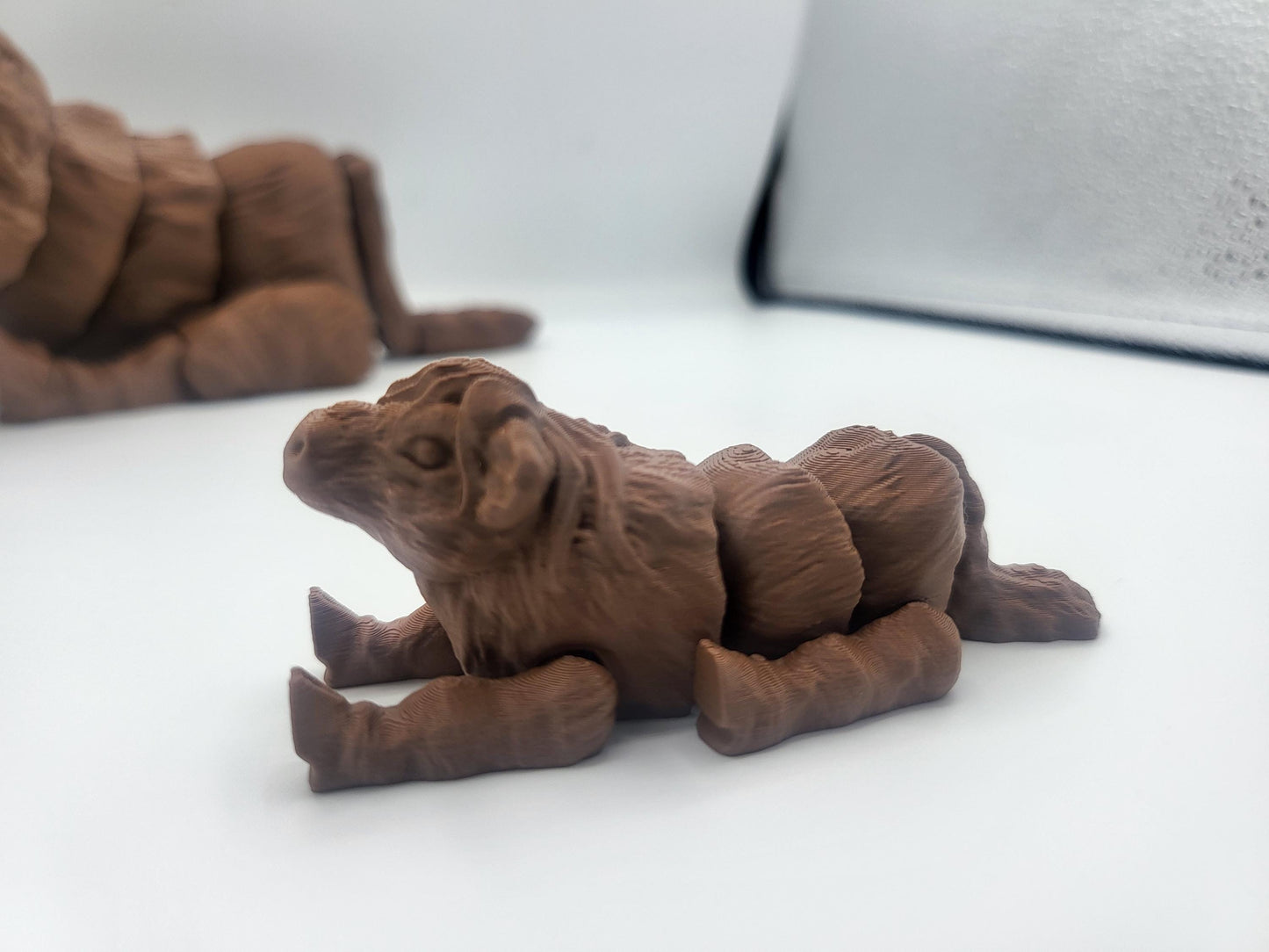 Highland Cow Articulated Flexi Regular or Baby (or adorable pair) | 3D Print